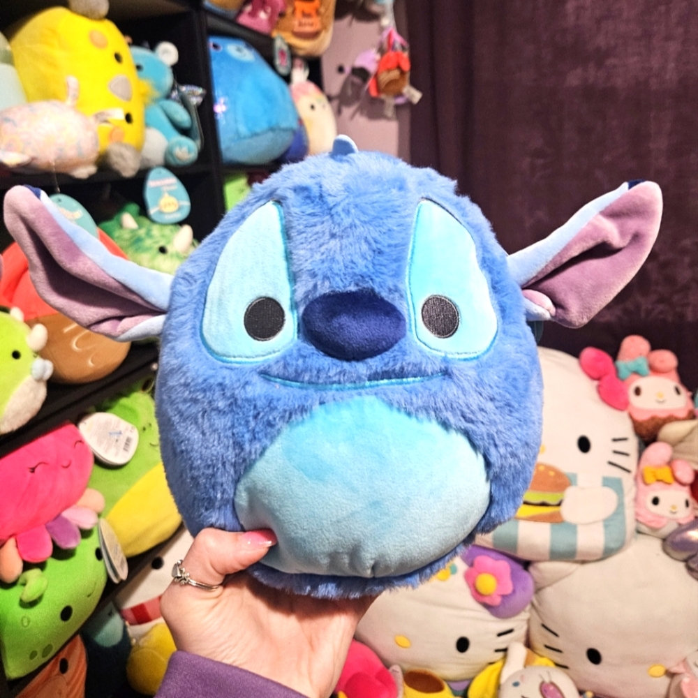 NWT Stitch Fuzzamallow Disney 8" Squishmallow Lilo & Stitch